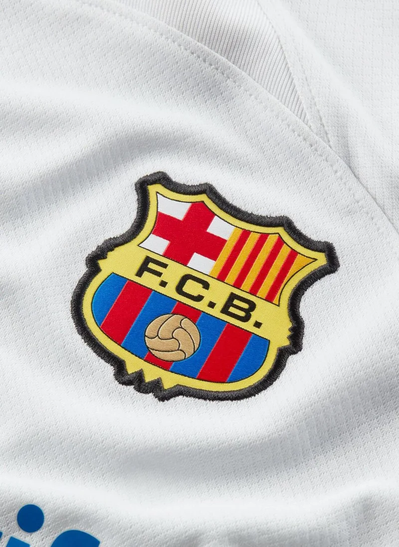 Nike Kids' FC Barcelona Dri-FIT Stadium Away Football Jersey - 2023/24 (Older Kids)