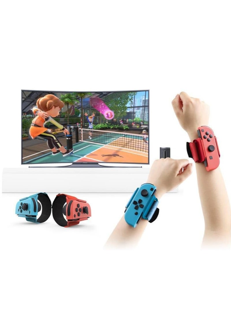 Generic Switch Sports Accessories Bundle Compatible with Nintendo Switch/ OLED Console & Joy-con, , 14 in 1 Switch/Switch  - Image 5