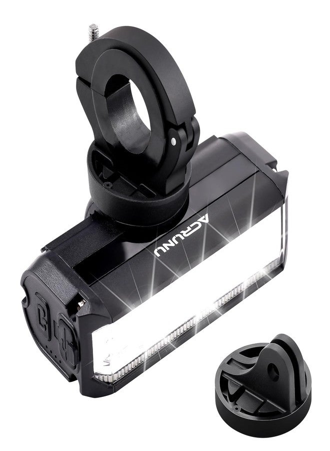 ACRUNU Super Bright LED Bike Light,USB Rechargeable Bicycle Headlight-5 Modes,Waterproof Bike Headlight,Mountain Off-Road Cycling Commuting (X-Small Pro) - Image 1