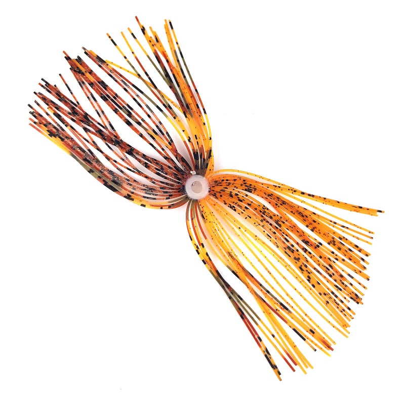Riverruns Silicone Jig Skirts Fishing Lure Skirt Replacement For Spinnerbaits Bass Buzzbaits Fishing Jigs Fishing Lures Craw Jig Trailers Bass Skirts Casting Jigs Football (12Pc 8873) - Image 3