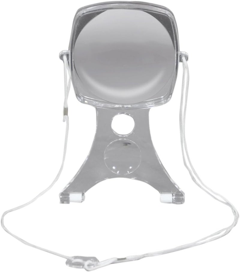 Aidapt Hands Free Large Area Adjustable Neck Worn Twin Magnifier for Reading Books Hobbies Sewing Crafts Map Reading Jewellery with Fine Detail Magnifying Glass Aid - Image 1