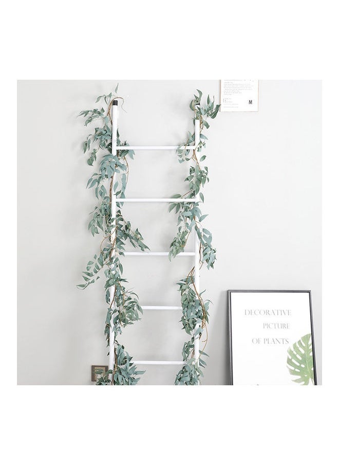 Generic Artificial Fake Hanging Vine Plant Leaves Home Garden Wall Decoration Green 1.7meter 