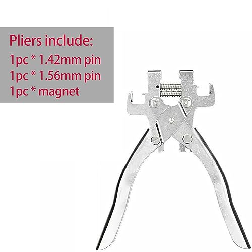 AVETUL Multifunctional Car Key Disassembling Pliers, Car Key Disassembly Plier Car Folding Remote Peg Install Flip Key Blade Pins Remover Tool for LockSmith Kit Car Keys - Image 3