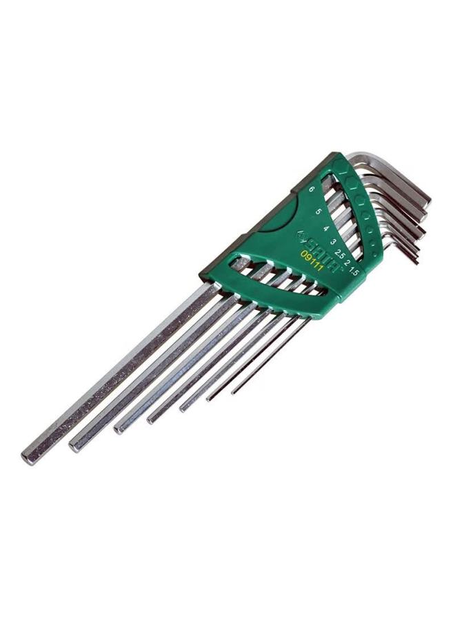 Sata 7pcs Extra Long Hex Key Wrench Set 09111 - Image 1