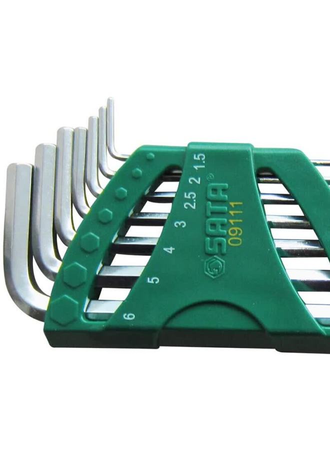 Sata 7pcs Extra Long Hex Key Wrench Set 09111 - Image 2
