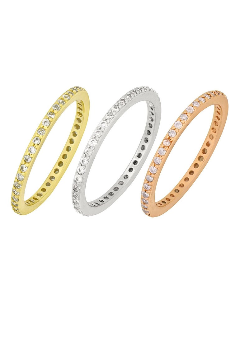 Fashionbox - Adored Ring Set Of 3 - Image 1