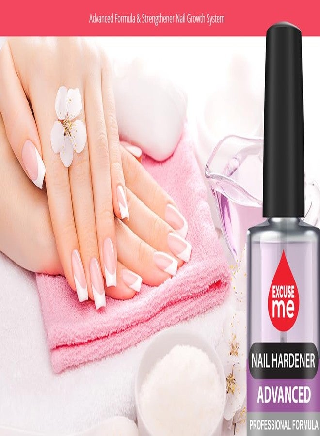 Karlash Excuse Me Nail Hardener Advanced Formula Strengthener Nail Growth System 0.5 oz - Image 3