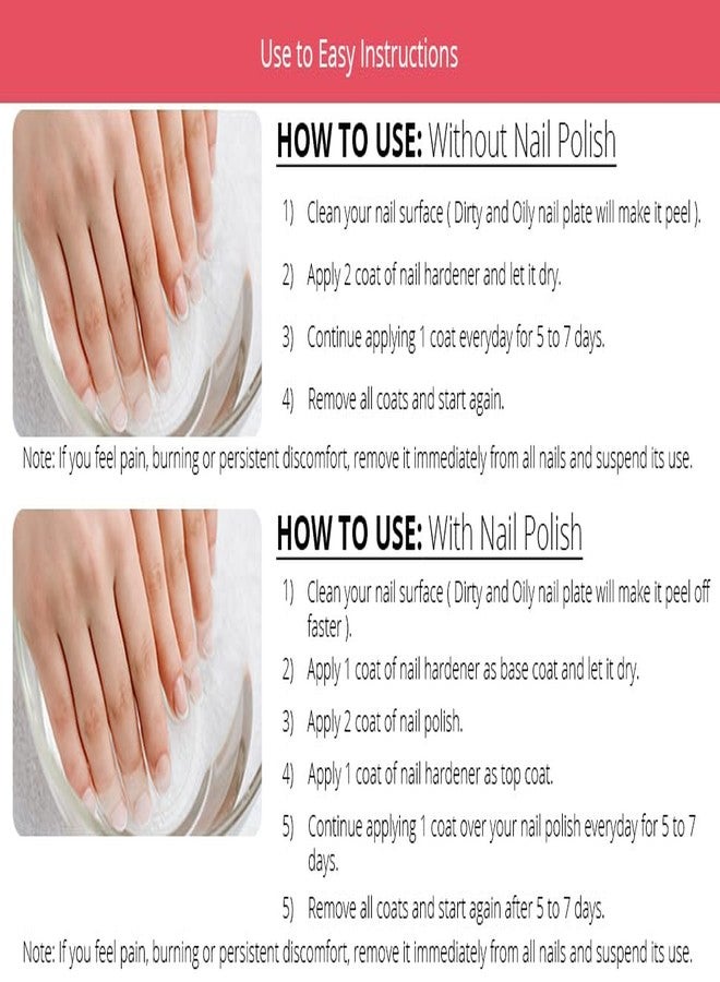 Karlash Excuse Me Nail Hardener Advanced Formula Strengthener Nail Growth System 0.5 oz - Image 4