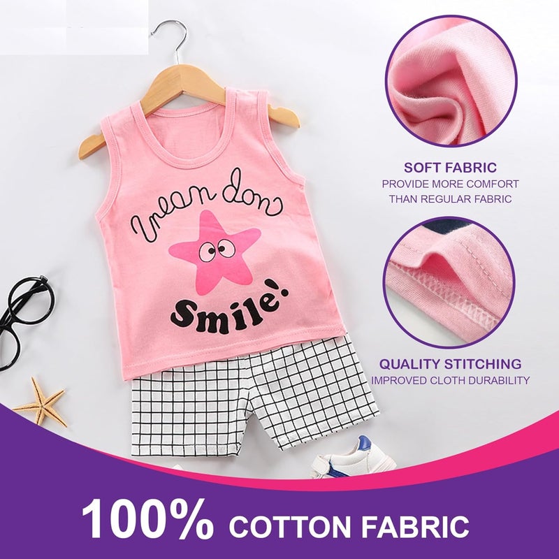 MumsLap 100% Cotton Unisex Sleeveless Kids Baniyan (Pack of 5) | Vests for Kids | Baby Vests | Sando | Upto 4 Years Boys & Girls | Summer Wear Banyan - Image 5