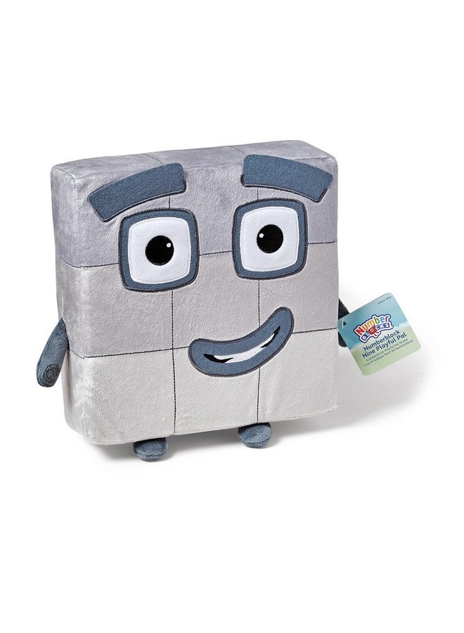 hand2mind hand2mind Numberblock Nine Playful Pal Plush, Numbers for Toddlers, Preschool Math Learning Toys, Stuffed Animal Plushies, Counting Blocks Stuffies, Kids Birthday Gifts, Easter Basket Stuffers - Image 1