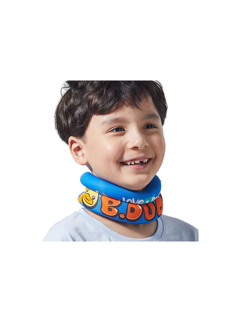 Kids Soft Neck Collar Brace for Posture, Cute Duck Foam Cervical Support Child, Youth Corrector Children Whiplash and Injury Pain Relief, Ease Pain(Small)(Neck Size is 27-29cm) - Image 1