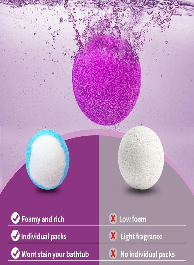 NEWFEIFAN Bath Bombs for Women & Men, 24-Pack Handmade Natural & Organic Essential Oil Bath Bomb, Easter Basket Stuffers for Adults, Spa Relaxing Birthday Gifts for Wife Girlfriend Coworkers - Image 5