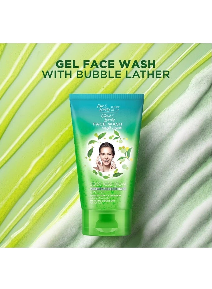 Glow & Lovely Face Wash 150ml Spot Less with Glow Japanese Green Tea - Image 3