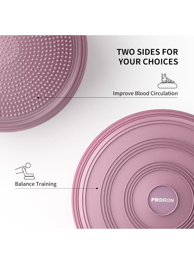 PROIRON PROIRON Balance Disc - Wobble Cushion for Balance with Pump Wiggle Seat for Improving Posture, Fitness, Stability  - Image 2