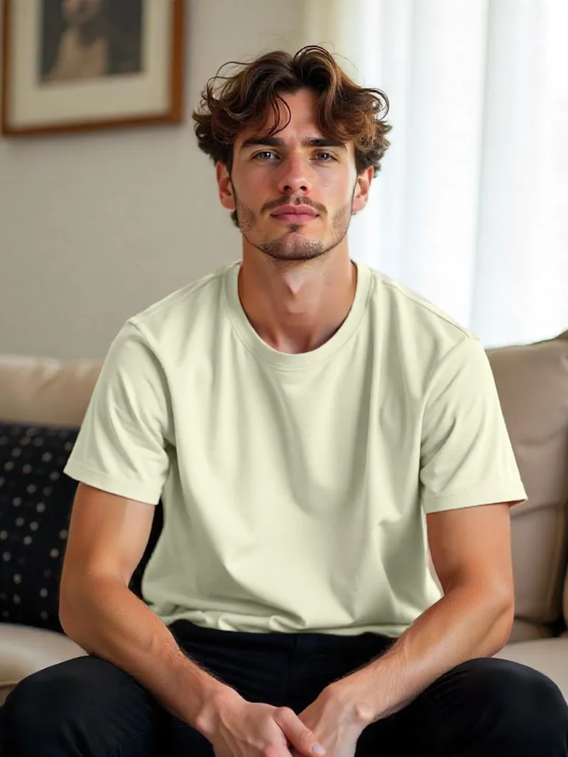 NOBERO  NOBERO Men's Oversized Cotton T-Shirt Pack of 2 for Men | Best Price UAE