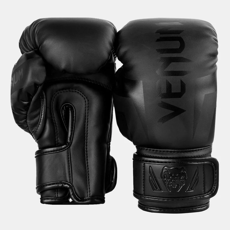 Venum Black Kids' Elite Boxing Gloves  | Best Price UAE