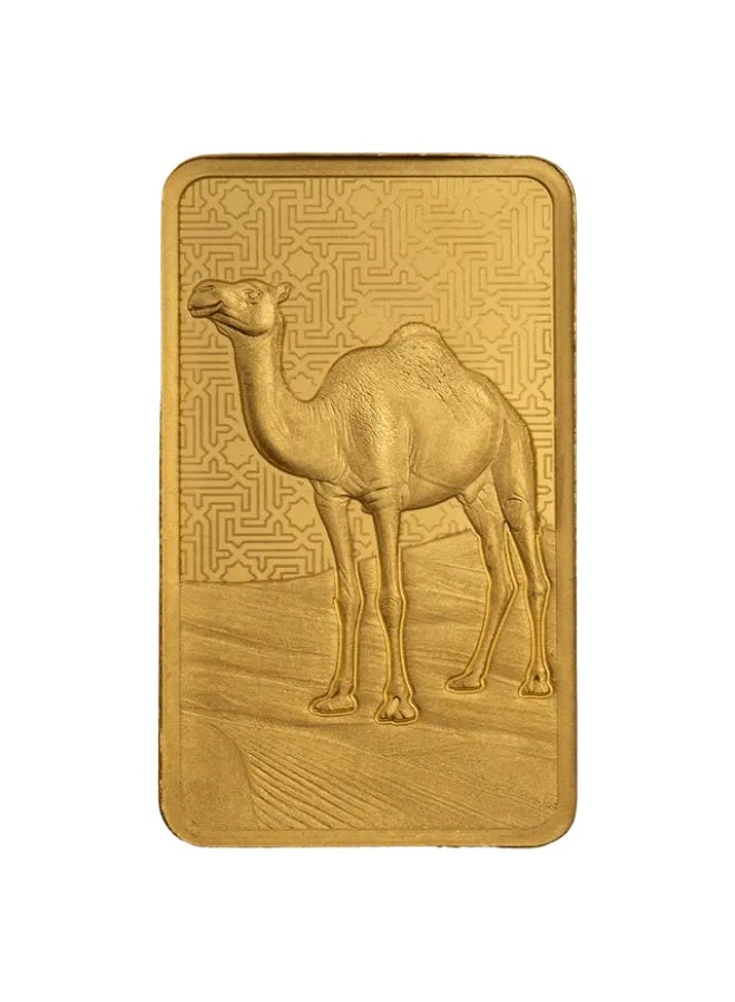 بامب سبيكة ذهب الجمل العربي بامب عيار 24 بوزن 5 غرام - Image 4