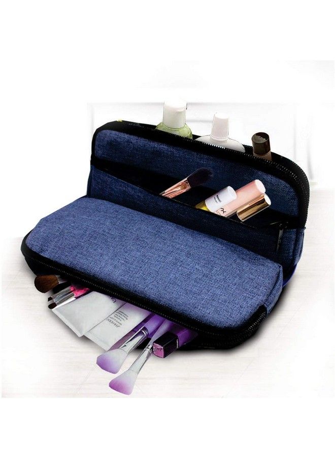 Viva Ut1008 Flipflop Toiletry Travel Bag Useful For Pencil Case Makeup Shaving Kit Pouch Travel For Men And Women (Blue) - Image 4