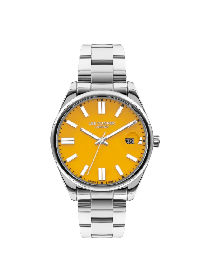 لي كوبر Men's Metal Analog Watch LC07565.310 - 45 mm