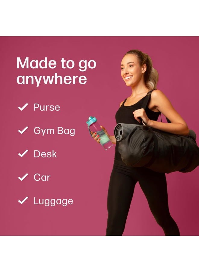 Dew Well Deodorant Wipes - A Fresh Start When You're On the Go - Aluminum, Paraben, and Sulfate Free - Rose Scent - 50 Individually Wrapped Wipes - Image 5