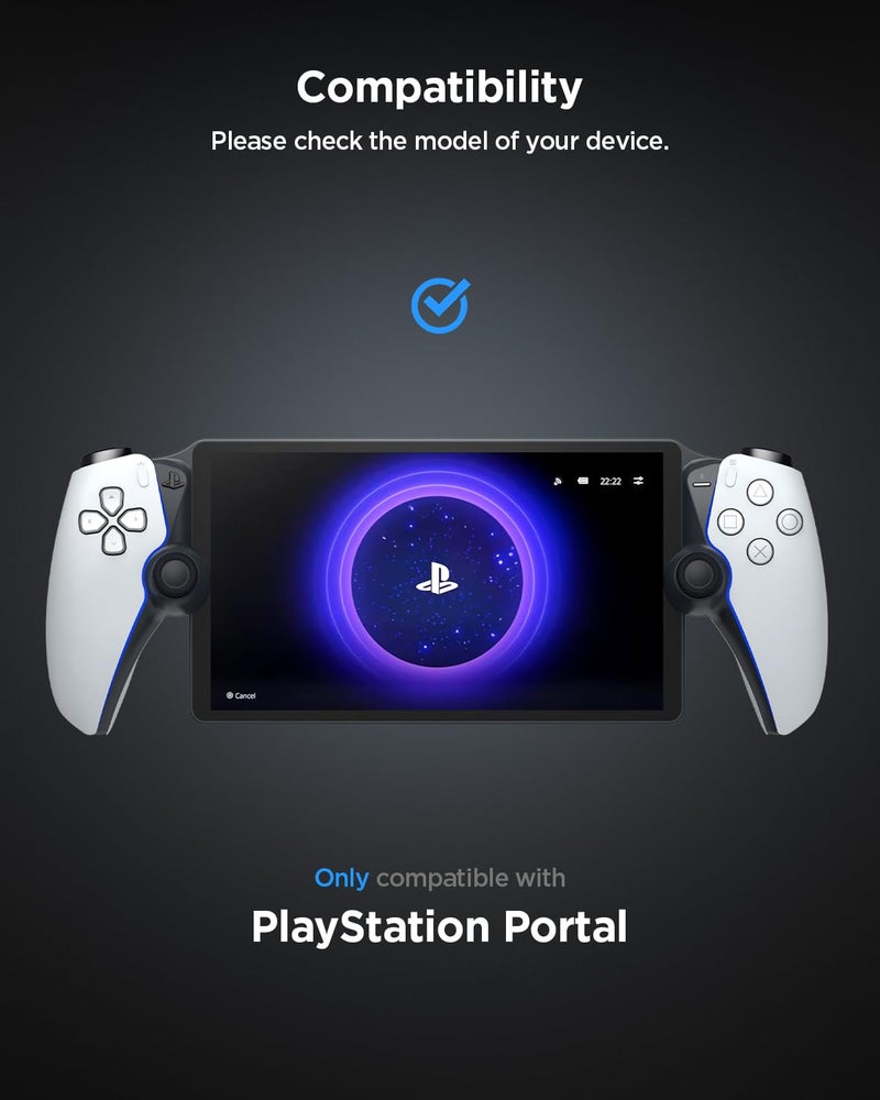 Spigen Thin Fit Designed for PlayStation Portal Remote Player Case - Black - Image 3