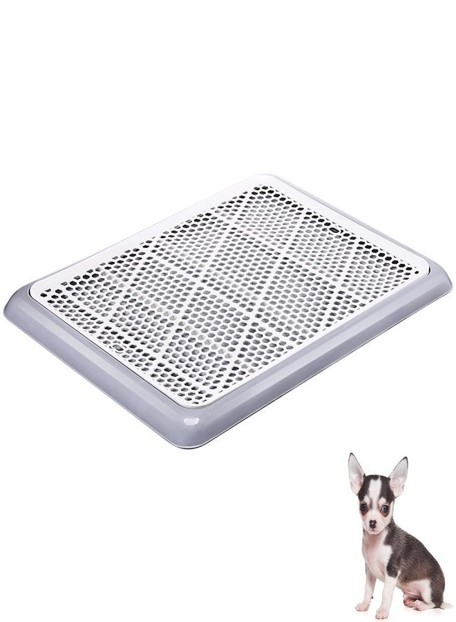 Mifoci Dog Training Pad Holder with Mesh Tray Non-Slip Leak Proof Puppy Potty Tray for Small Medium Large Dogs Pee Pad Holder Easy Clean Indoor Bathroom(19.69 x 14.17 Inch) - Image 1