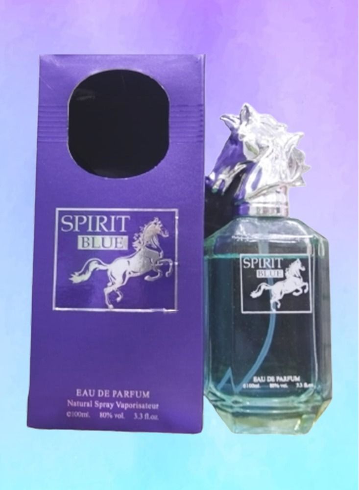 Blue 3 Pieces Spirit Blue Perfume 100ml EDP - Image 2