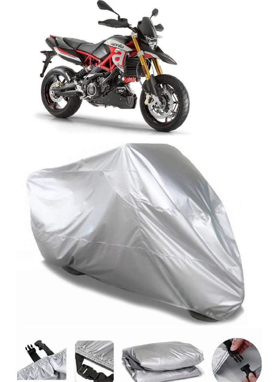 Breen Aprilia Dorsoduro Grey Waterproof Motorcycle Canvas Premium  - Image 1
