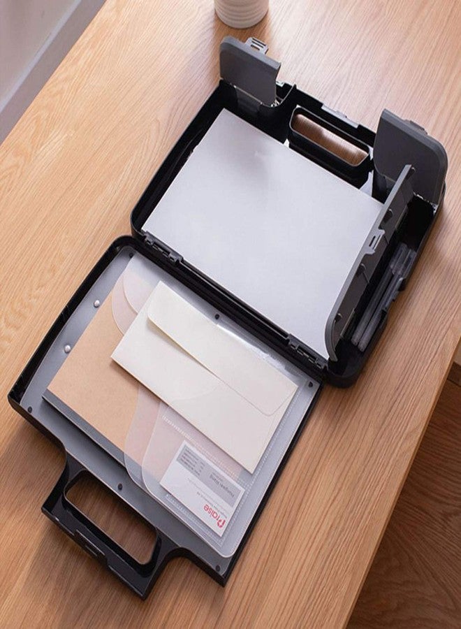 MEZON Portable A4 Files Document Clipboard Storage Case Organizer - Image 5