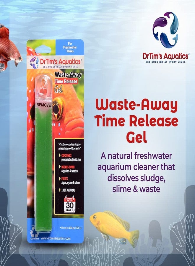 DrTim's Aquatics Freshwater Waste-Away Gel Freshwater Waste-Away Gel SM (20 gal) Double - Image 2