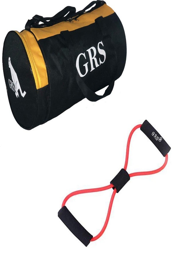 Grès GRS Super_24 Chest Expander Resistance Pulling Tube & Gym Duffel Bag (Pack of 1) - Image 1