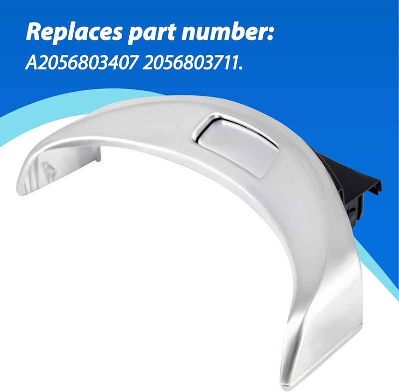 Automkt زر تحرير مسند الذراع لغطاء وحدة التحكم الأمامية من Automkt لمرسيدس-بنز - Image 3