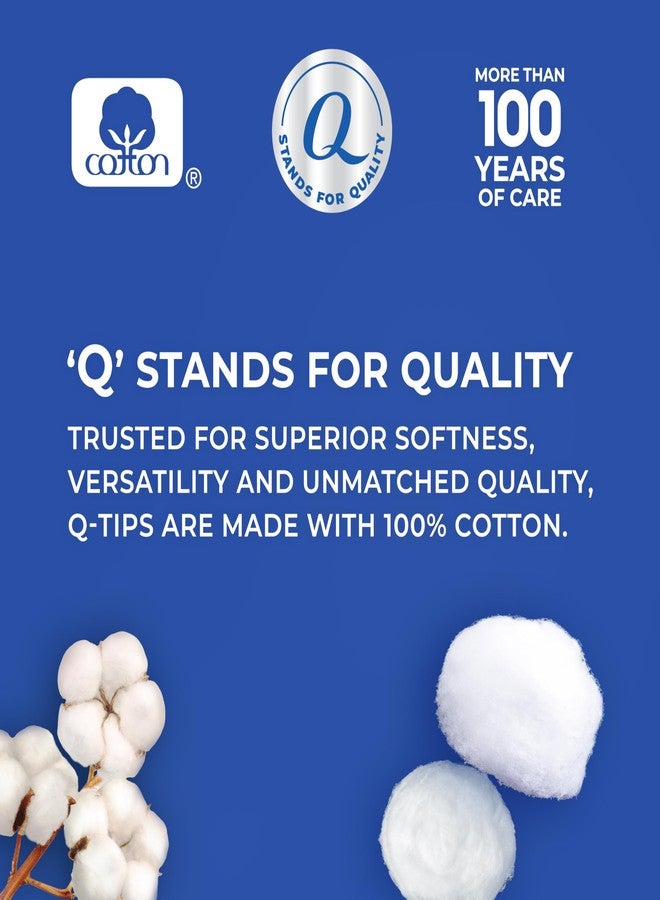 Q-tips Super Jumbo Cotton Balls for Beauty, First Aid and Baby Care, 100% Thick Cotton, 100 Count - Image 2