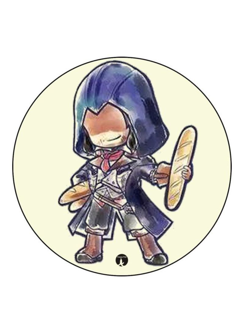 RKN Assassin's Creed Printed Badge Beige/Purple/Black - Image 2