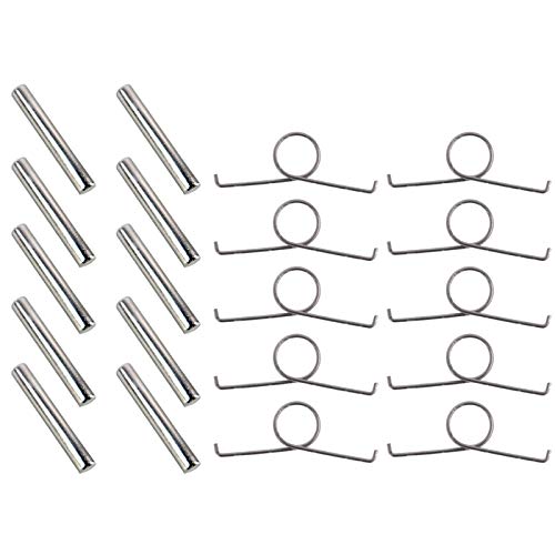 NSLikey 10Pcs L2 R2 Trigger Button Spring and Metal Buckle Cylinders Replacement for PS5 Controller Parts - Image 1