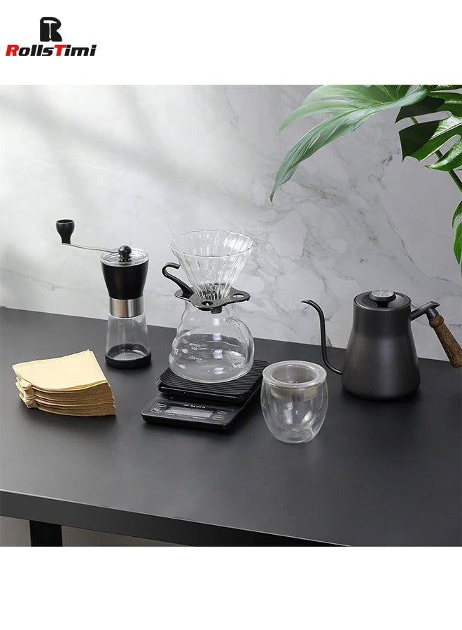 رولستيمي صب أكثر من صانع القهوة المنقط مجموعة مع حقيبة حمل المحمولة - Image 5