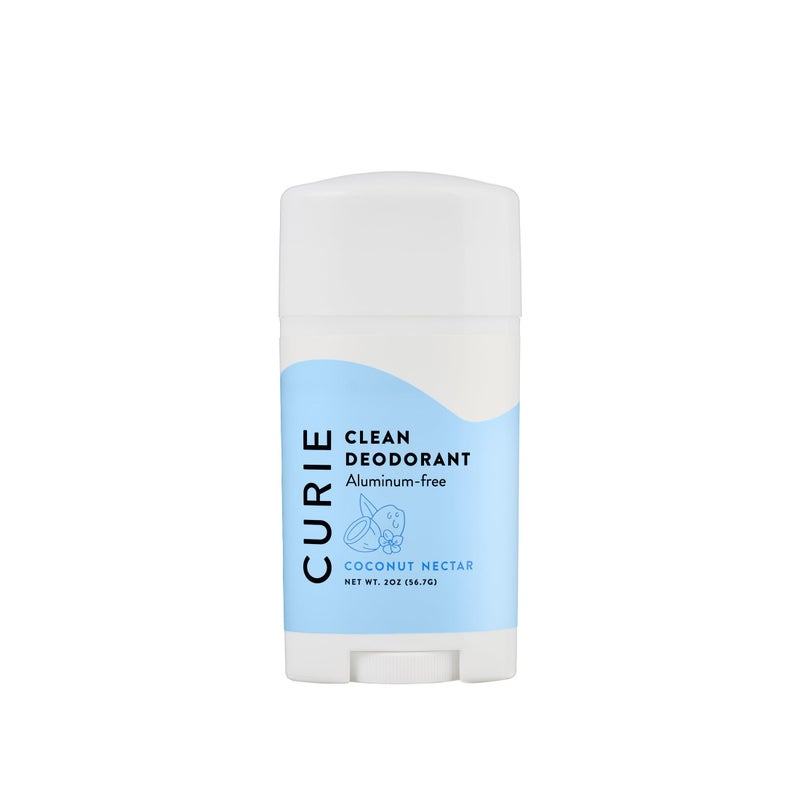 Curie Aluminum Free Deodorant - Coconut Nectar 2oz Stick -Natural Deodorant, Paraben Free, Cruelty Free, Non-Toxic - Image 1