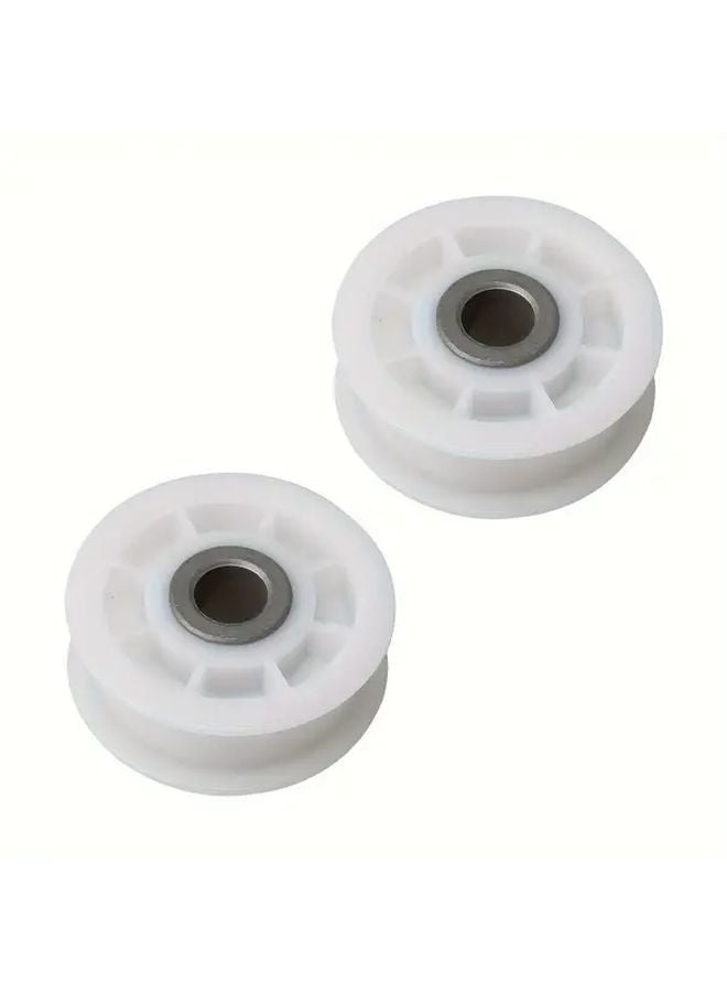 2pcs Dryer Idler Pulley 4560EL3001A Plastic And Metal Material - Image 1