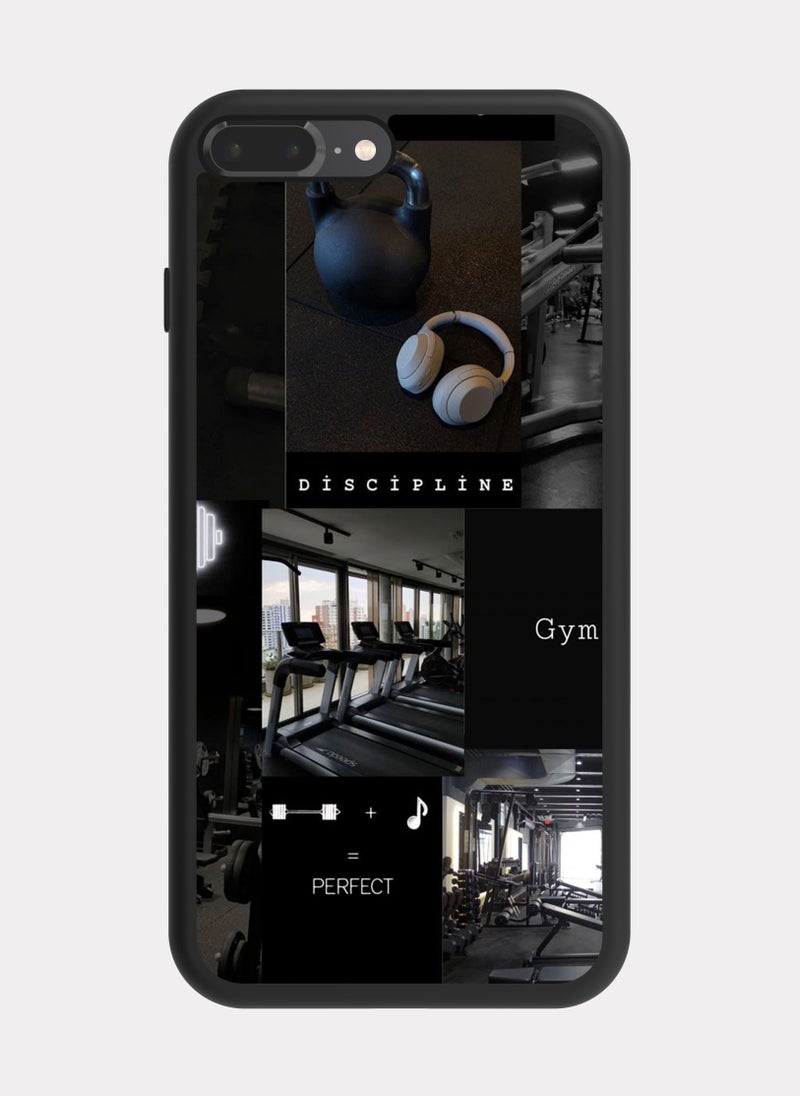 PXLAAT iPhone 8 Plus case cover Gym - Image 1