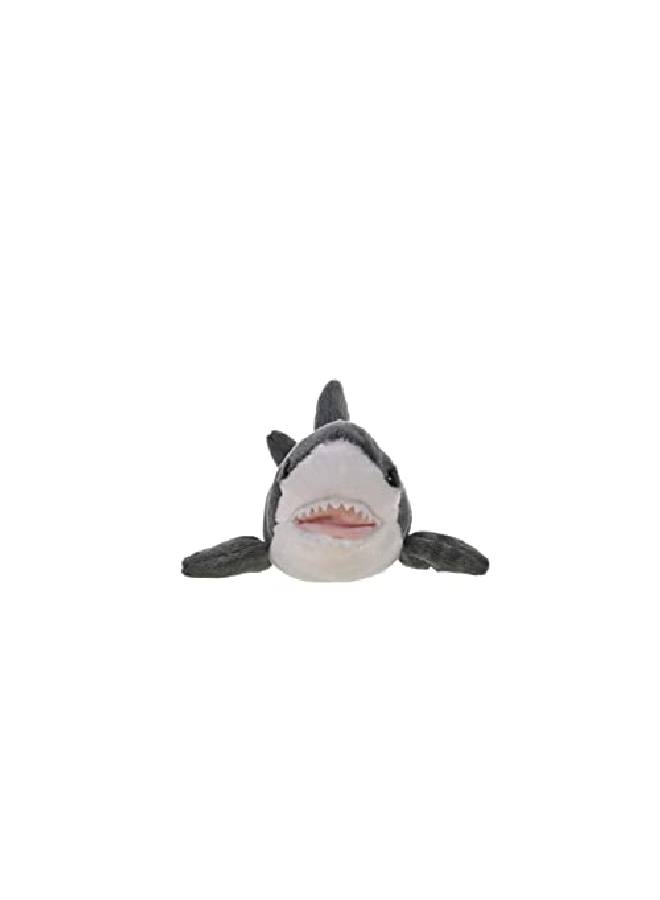 Wild Republic Great White Shark Plush Stuffed Animal Plush Toy Gifts For Kids Cuddlekins 13 Inches  - Image 3