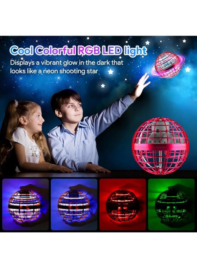Flying Orb, Spinner Toy - Hand Controlled Hover Ball, Fidget Spinner Stress Ball - Cool Gifts for 6-10+ Year Old Boys & Girls - Indoor/Outdoor - Image 3