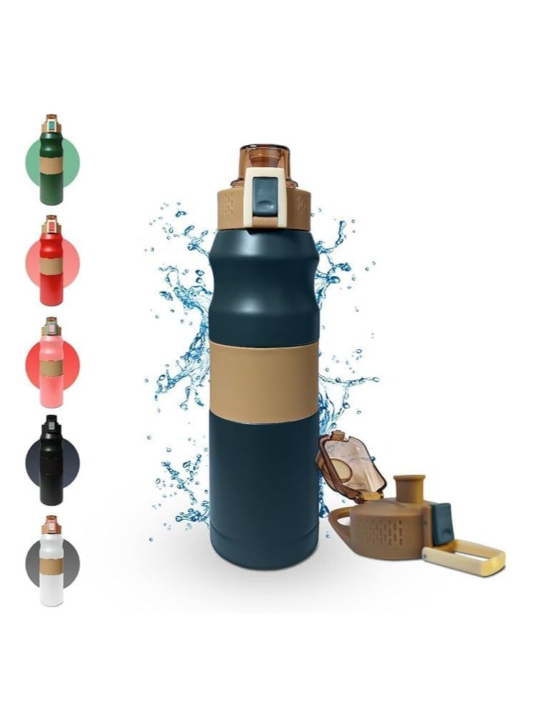 Spaceshoop Leak Proof Bottle  Thermos Coffee Thermos Hot Cold Thermos Sport Jug Metal Canteen 680ml - Image 2