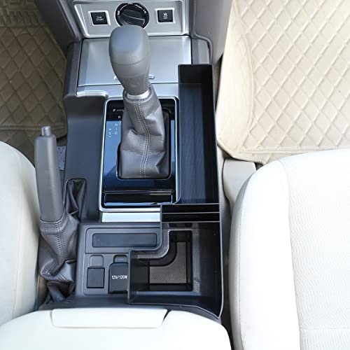 CHEAYAR Gear Tray Gear Shift Console Side Storage Box for 2018-2020 Toyota Land Cruiser Prado FJ150/LC150 Accessories (Gear Side Storage Box) - Image 3