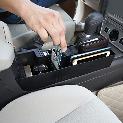 CHEAYAR Gear Tray Gear Shift Console Side Storage Box for 2018-2020 Toyota Land Cruiser Prado FJ150/LC150 Accessories (Gear Side Storage Box) - Image 4