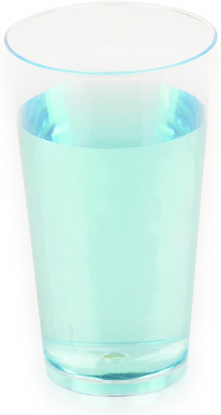 Zappy Elegant Disposable Plastic Straight Wall Shooter Glasses 3 Oz: Clear Pack of 50 Tumblers - Tasting Sample Dessert Shooters Champagne Wine Beer Shot Glass Parfait Souffle Jello Tumbler Party Cups - Image 4
