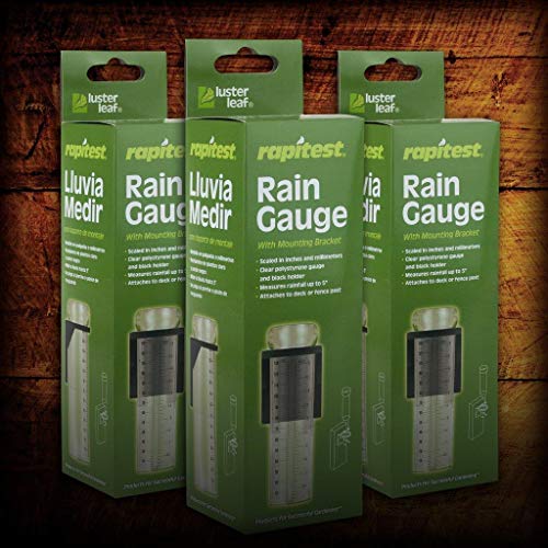 Luster Leaf 1638 Rapitest Rain Gauge with Mounting Bracket - Image 5