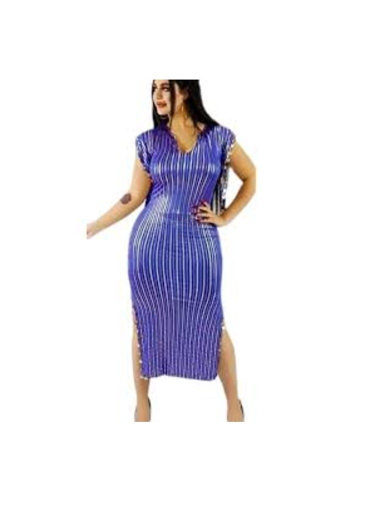 جلابيات رقص شرقي نانسي بدلة رقص من الليكرا - Image 1