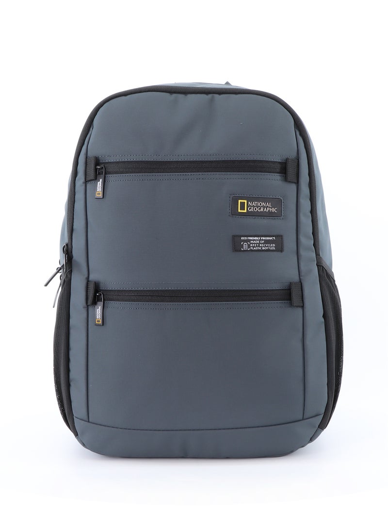 NATIONAL GEOGRAPHIC National Geographic Mutation Backpack Grey, Durable Padded Laptop Tablet Bag For Men And Women, Lightweight Water Resistant Casual Business Outdoor Backpack  - Image 1