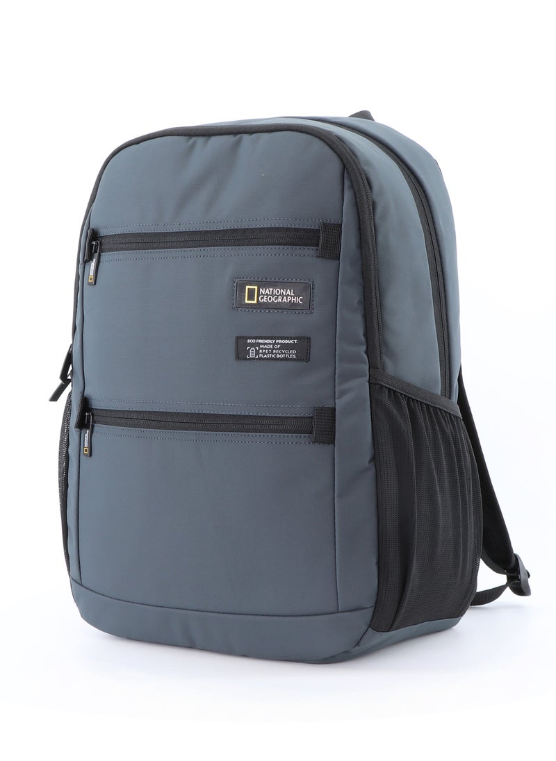 NATIONAL GEOGRAPHIC National Geographic Mutation Backpack Grey, Durable Padded Laptop Tablet Bag For Men And Women, Lightweight Water Resistant Casual Business Outdoor Backpack  - Image 2