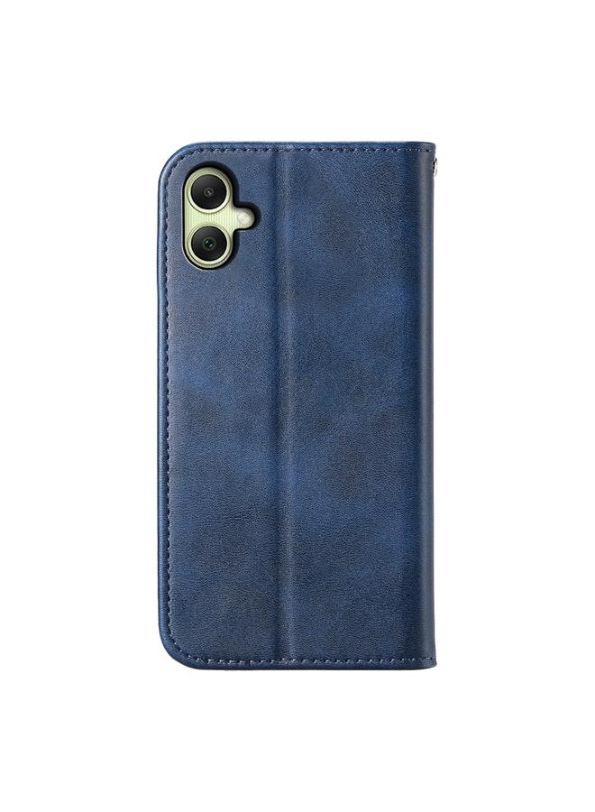 S-TOP Case For Samsung Galaxy A06 4G Cubic Grid Calf Texture Magnetic Leather Phone Case - Image 3